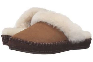 Neu im Karton UGG K Oaken Chestnut Wildleder Lammfell Hausschuhe Schuhe Kinder Größe 1 - Bild 1 von 7