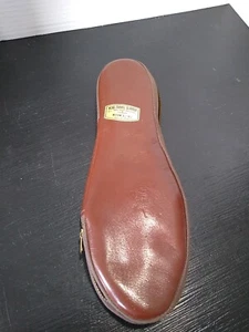 Zapatillas de viaje vintage para hombre ~ medianas de 9,5 a 10,5 ~ hechas en Japón - Imagen 1 de 9