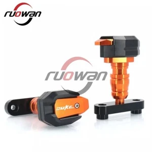 Orange Falling Protection Frame Slider Guard Protector For DUKE 125 200 250 390 - Foto 1 di 3