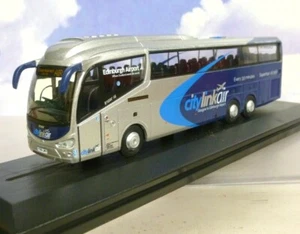 OXFORD 1/76 SCANIA IRIZAR i6 BUS/COACH CITY LINK AIR GLASGOW-EDINBURGH 76IR6006 - Picture 1 of 5