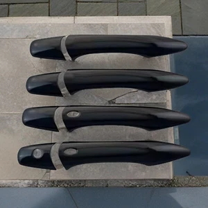 For Infiniti EX35 FX35 FX50 QX50 QX56 08 -17 Gloss black Door Handle Trim Cover - Picture 1 of 12