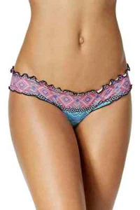 NWT Sundazed Bikini Stunner Swimsuit Bikini Bottom Sz L Lacy Strappy - Picture 1 of 3