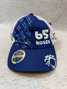 BOCO Gear Technical Trucker Snapback Hat Blue White Mesh Lee 65 Roses 03/24/2018 - Picture 1 of 12