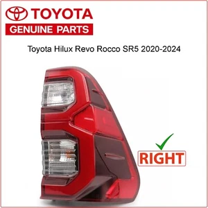 Rear Right LED Tail Light Back Lamp For Toyota Hilux Revo Rocco SR5 2020-2024 - Picture 1 of 9