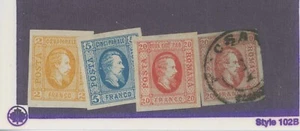 ROMANIA--4 Stamps Scott #22-#25 - Picture 1 of 1