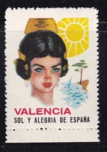 España  - Vñetas Publicitarias - Valencia - Sol y Alegria de España - Imagen 1 de 2