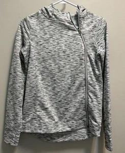 C9 Champion Girls' Fleece Asymmetrical Jacket, Gray, Size XL - Picture 1 of 6