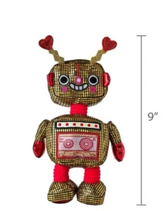 Gold Roboter Plüsch - Bild 1 von 4