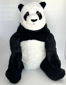 Ikea DJUNGELSKOG PANDA Large Plush Soft Stuffed Animal Kids Toy 18 ½ " New - Picture 1 of 6