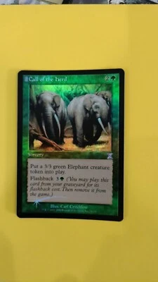 MTG Call of the Herd (FOIL) - Time Spiral Timeshifted  NM - Image 1 of 2