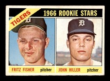 1966 Topps #209 Fritz Fisher/John Hiller Rookie Stars VGEX X2750271