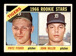 1966 Topps #209 Fritz Fisher/John Hiller Rookie Stars VGEX X2750271