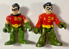Imaginext - 2 Diff Robin Figures from Batman 2010s DC Comics Fisher-Price VG HTF