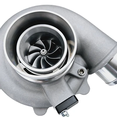 High Flow G25 550 Curved Point Milled Compressor Wheel Turbo 0.72 Vband Housing - Image 1 of 4