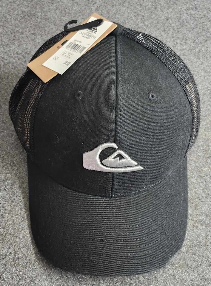 Gorra ajustable Quiksilver Grounder de malla con cierre a presión para hombre Foto 1 de 1