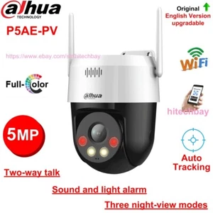 Dahua 5MP Wireless PT Camera Full-color Smart-Dual-Light Auto-Tracking P5AE-PV - Picture 1 of 11