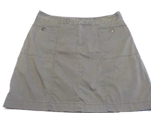 Eddie Bauer Dark Gray Skirt SZ 6 - Picture 1 of 14