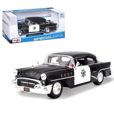 1955 Buick Century Modellino Auto Metallo Maisto Collezione Scala 1:26 Special E - Immagine 1 di 4