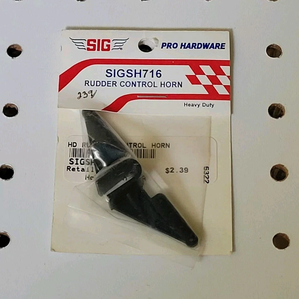 SIG ~ SH-716 ~ Heavy Duty Control Horn NIP NOS RC - Image 1 of 1