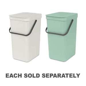 Brabantia Quality Sort and Go Waste Bin 40L Compact and Space Saving Design - Picture 1 of 5