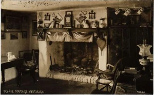 PC DEVON LUSTLEIGH CLEAVE COTTAGE ECHTFOTO POSTKARTE ENGLAND (u2815) - Bild 1 von 2