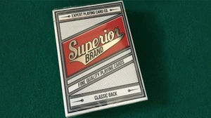 Superior  (Red) Playing Cards by Expert Playing Card Co - Picture 1 of 3