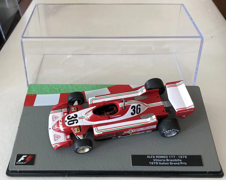 F1 Collection 1:43 Alfa Romeo 177 1979 Vittorio Brambilla Italian GP No Spark - Immagine 1 di 1
