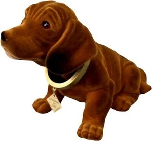 Wackel Dackel Hund Figur groß oder klein - Wackelkopf Kunststoff - Bild 1 von 4
