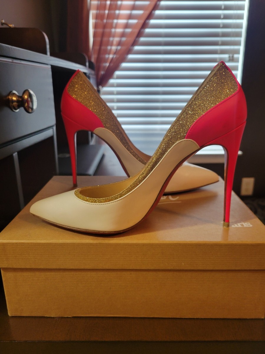 Christian Louboutin Gold Shoes for Women for sale | eBay Christian Louboutin Gold Shoes for Women for sale | eBay