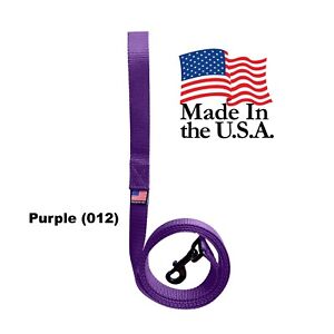 Dog Leash Lead Long Obedience Recall Training Tracker PURPLE MADE IN THE USA