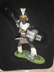 Britains 20033 Zulu War - Zulu iNdluyengwe Regiment Throwing Spear # 1 - Picture 1 of 3