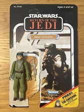 Vintage 1983 Kenner Star Wars Return of the Jedi Rebel Commando Complete W/card