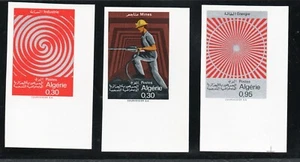 1968 - Algeria - Imperf - Imperforated stamps - Industry, Energy and Mines-MNH** - Picture 1 of 1