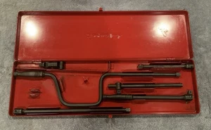 Utensili a scatto vintage 1973 KRA-281 cassa in metallo sette pezzi con scatola unità 3/8" - Foto 1 di 15
