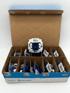 Busch-Jaeger Comutator Wechselschalter 9 Stück 250V unterputz Neu - Bild 1 von 2