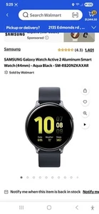 Samsung Galaxy Watch Active2 44mm (Black) - Zdjęcie 1 z 2