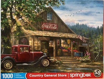Springbok COUNTRY GERNERAL STORE 1000 pc. Puzzle. VERY GOOD! - Image 1 of 4