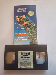 Ernest Saves Christmas (VHS, 1996) Jim Varney *Case Contains Dmg* Shown In Pics* - Imagen 1 de 7