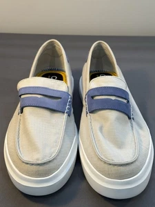 Cole Haan GrandPro Rally Canvas Penny Loafer Herren 12W Elfenbein Slipper Bootsschuhe - Bild 1 von 18