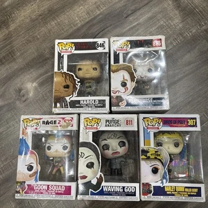 **5-LOTTO** Funko Pops - Spaventoso tema film - Foto 1 di 20