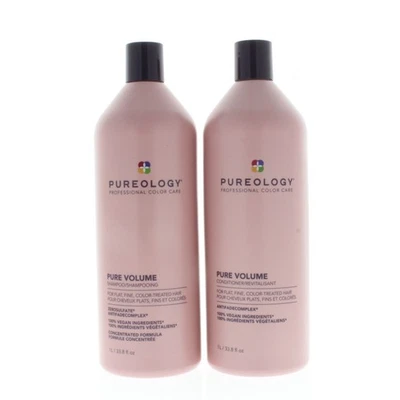 Champú y acondicionador Pureology Pure Volume 1000 ml/33,8 oz cada dúo Foto 1 de 2