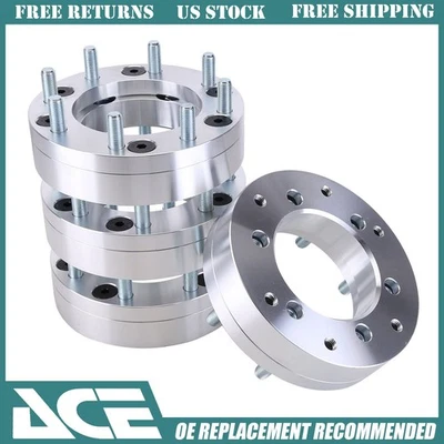 Wheel Adapters 4x For Chevrolet K2500 6.5L 1992-2000 - Imagem 1 de 4