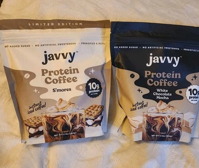 Lote de proteínas de café Javvy Foto 1 de 4