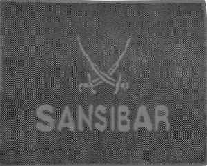 Badematte SANSIBAR PEBBLE LB 50x65 cm grau Badteppich Badvorleger Duschvorleger - Bild 1 von 1
