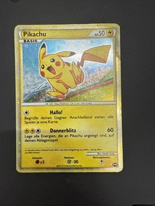 Pikachu PW Holo Pokemon 2010 World Collection - German (US back) - Picture 1 of 10