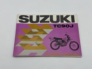 Suzuki TC90J Motorcycle Owners Manual TC90 Vintage - Bild 1 von 2
