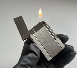 S.T. Dupont Ligne 2 Linie 2 Groß Feuerzeug Palladium Brosse NEU Abgedichtet!RAR! - Bild 1 von 11