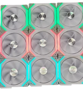 Lian Li UNI FAN SL120 RGB – 9 Pack + Controller Hub & Cables - Picture 1 of 6