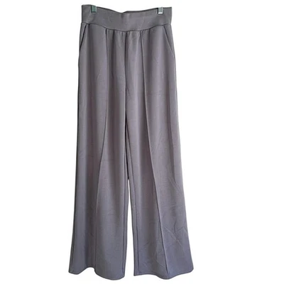 Pantalones deportivos de buceo Nordstrom Sage Collective Streamline lila tiro alto talla XS Foto 1 de 4