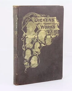 Charles Dickens Works - Volume 4 IV 1892 Collier's Unabridged & Illustrated HC - Imagen 1 de 9